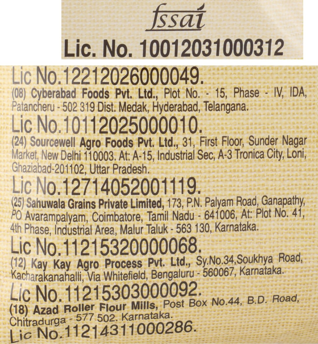 Aashirvaad Atta - Whole Wheat, 10 kg Pouch